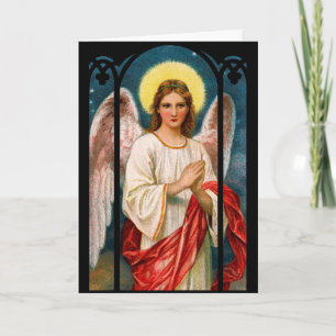 Gothic Angel Christmas Card