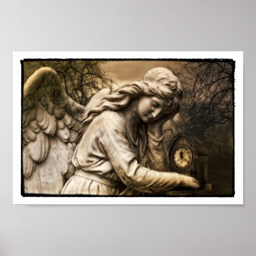 Gothic angel poster