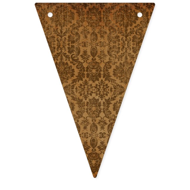 Gothic Apothecary Vintage Halloween Bunting Flags (Third Flag)