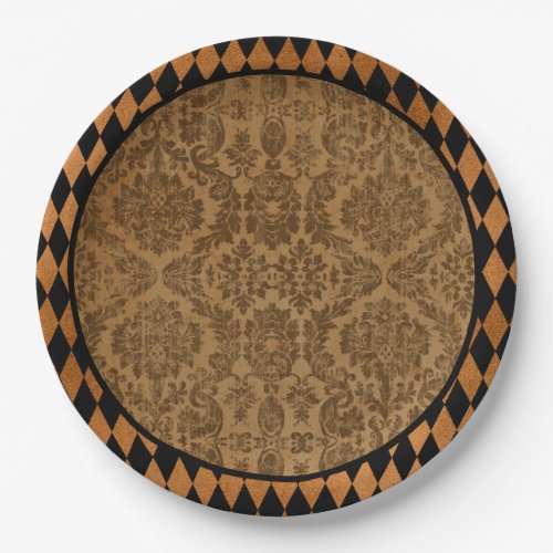 Gothic Apothecary Vintage Halloween Paper Plates