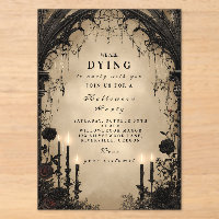 Gothic Arch Candlelight Halloween