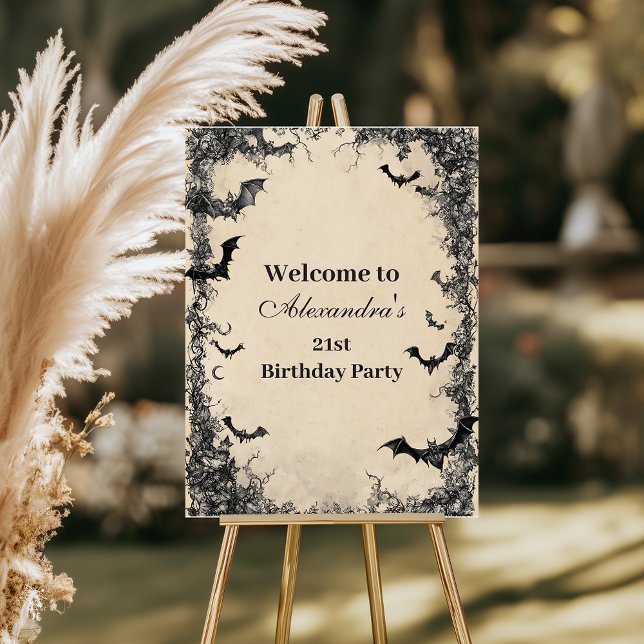 Gothic Arch Midnight Birthday Foam Board (Creator Uploaded)