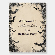 Gothic Arch Midnight Birthday