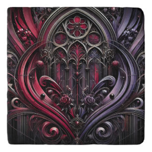 Gothic Arches Ceramic Trivet