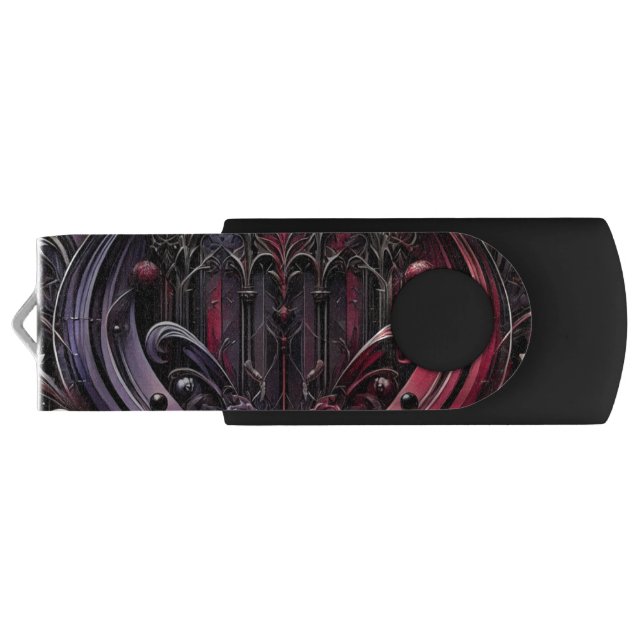 Gothic Arches USB Flash Drive (Back)