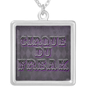 Gothic Argyle Cirque Du Freak Silver Plated Necklace