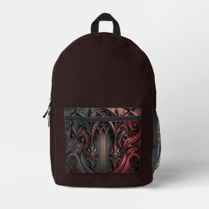 Gothic Art Black Backpack