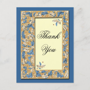 Gothic Art Customizable Thank You Postcard