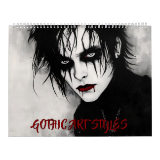 Gothic Art Styles Calendar