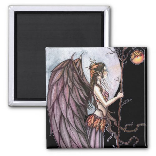 Gothic Autumn Fairy Magnet