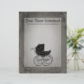 Gothic Baby Carriage (Standing Front)