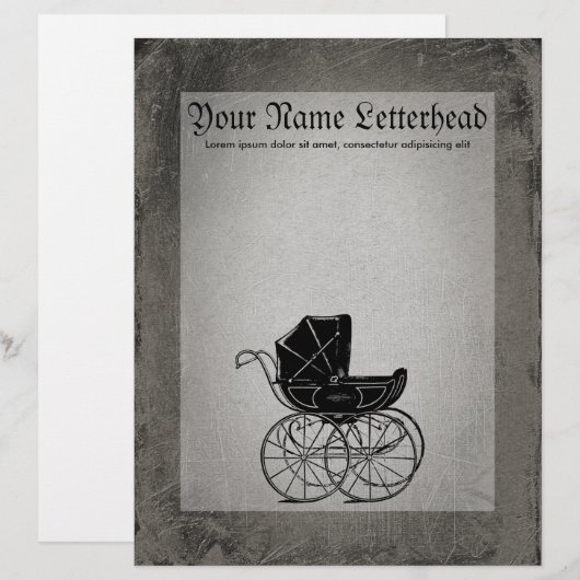 Gothic Baby Carriage (Front/Back)