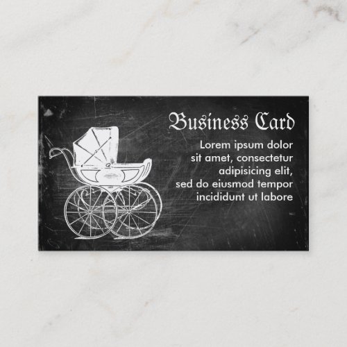 Gothic Baby Carriage Business Card