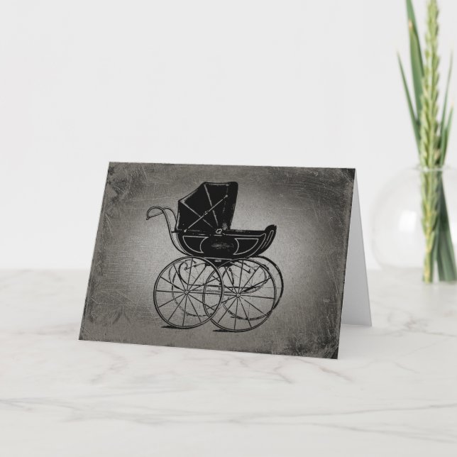 Gothic Baby Carriage Card (Front)