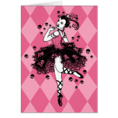 Gothic Ballerina in Pink (Front)