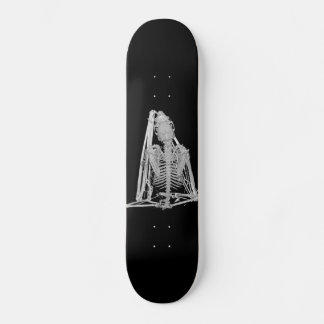 Gothic Bat Skeleton Skateboard Deck