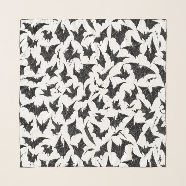 Gothic Bats Scarf (Front)