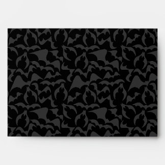 Gothic Bats Vampire Pattern Envelope