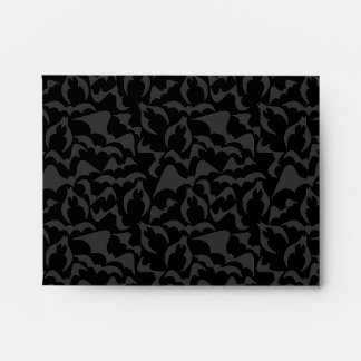 Gothic Bats Vampire Pattern Envelope