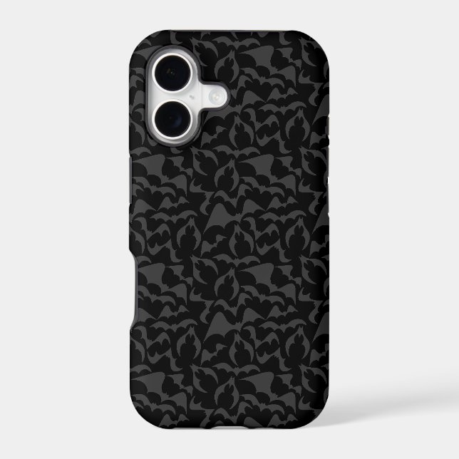 Gothic Bats Vampire Spells Iphone Case (Back)