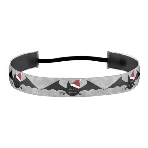 Gothic Batty Christmas adorable Athletic Headband