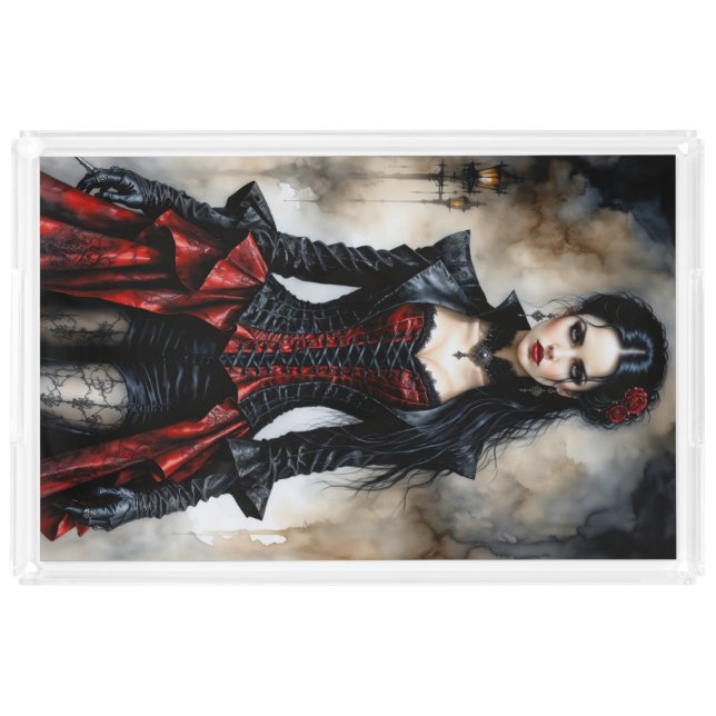 Gothic Beauty Acrylic Tray (Front)