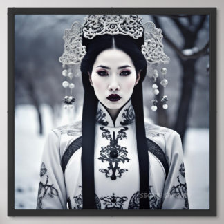 Gothic Beauty Framed Art