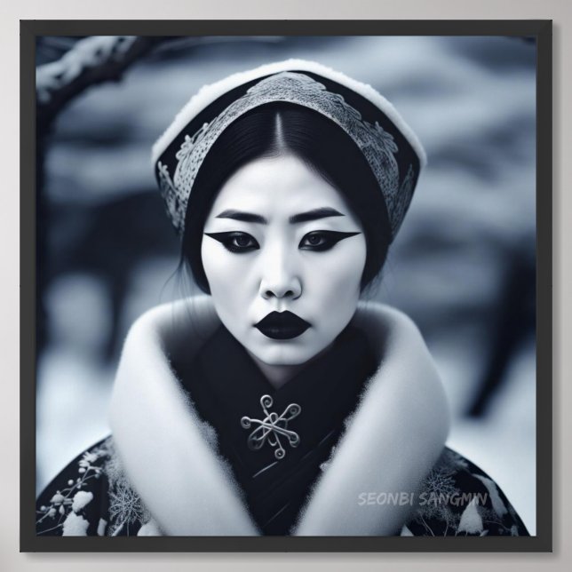 Gothic Beauty Framed Art (Framed Front)