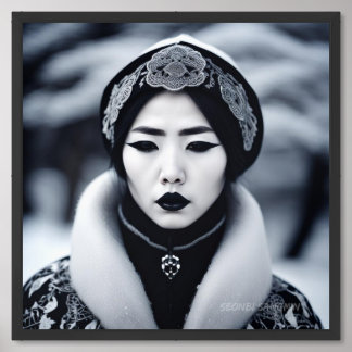 Gothic Beauty Framed Art