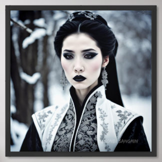 Gothic Beauty Framed Art