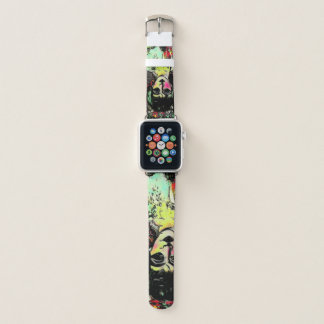Gothic Beauty Portrait  Apple Watch Band