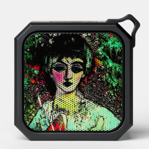 Gothic Beauty Portrait  Bluetooth Speaker