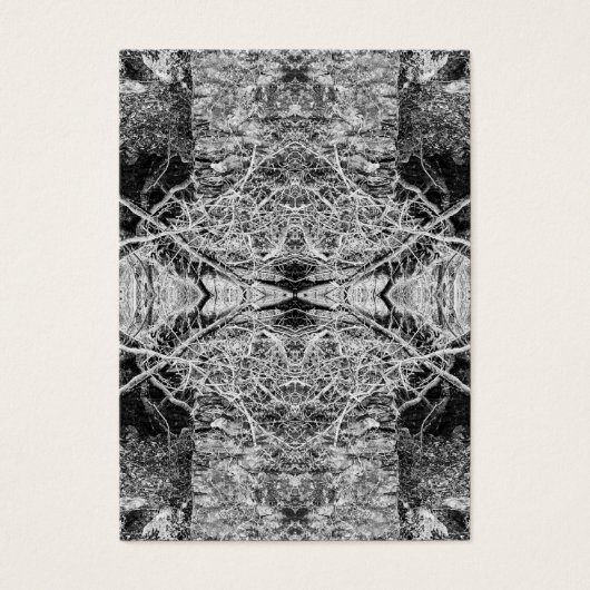 Gothic Black and White Pattern. (Front)