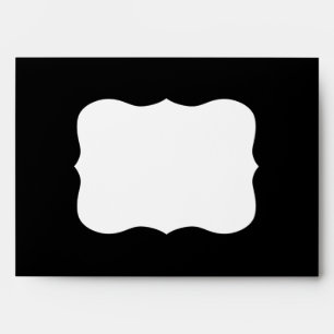 Gothic Black Antique Rose A7 Envelopes
