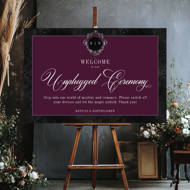 Gothic Black Floral Satin Damask Wine Unplugged Foam Board (Gothic Black Floral Satin Damask Wine Unplugged Foam Board)