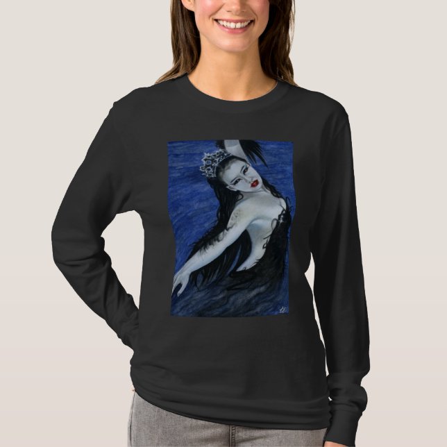 Gothic black swan beauty Shirt (Front)