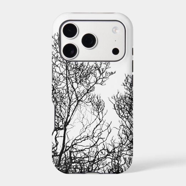 Gothic Black Tree iPhone Case (Back)