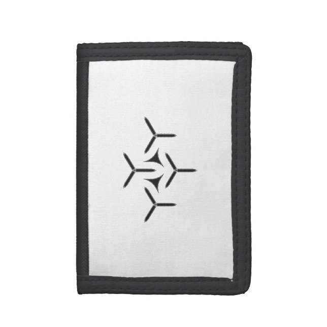 Gothic Blade Trifold Wallet (Front Vertical)