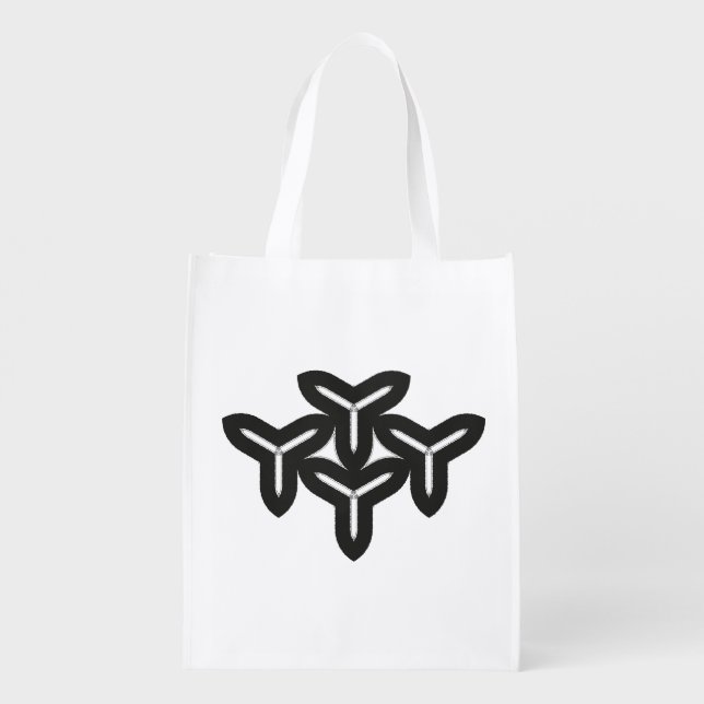 Gothic Blades Grocery Bag (Back)