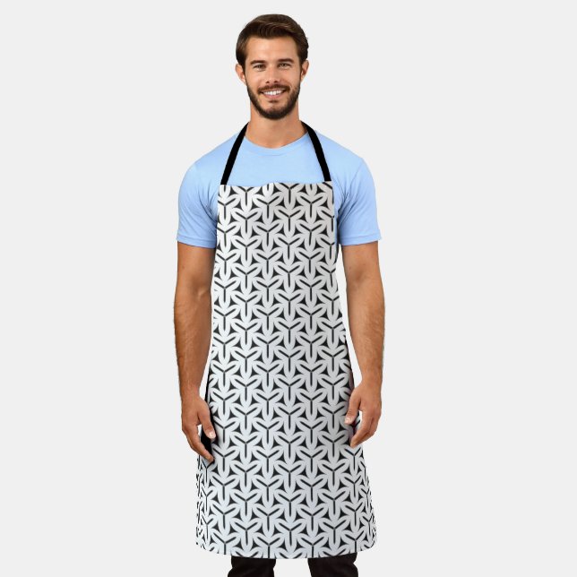 Gothic Blades Pattern Apron (Worn)