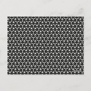 Gothic Blades Pattern Postcard