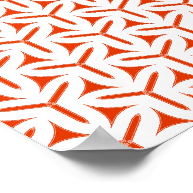 Gothic Blades Pattern Poster (Corner)