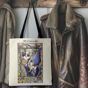 Gothic Blonde Fairy  Art Nouveau Fantasy Elegance  Tote Bag