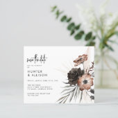 Gothic Boho Save the Date  (Standing Front)