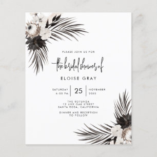 Gothic Boho Wedding Invitation Flyer