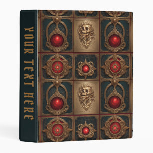 Gothic Book Cover Mini Binder