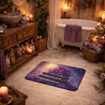 Gothic Book Purple Floral