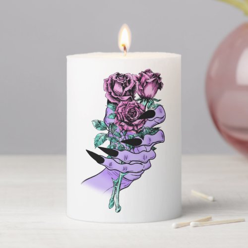 Gothic Bouquet Candle