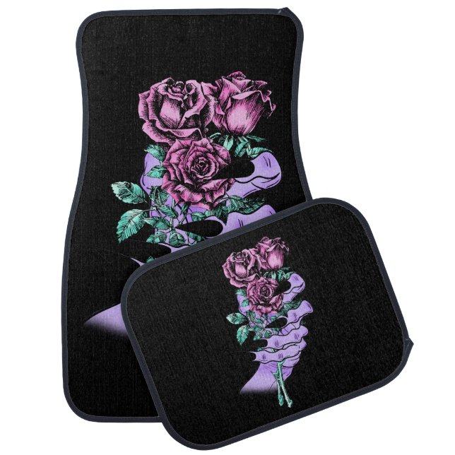 Gothic Bouquet Car Mats (Set)