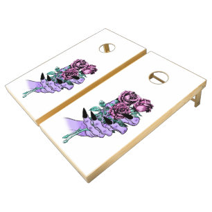 Gothic Bouquet Cornhole Set